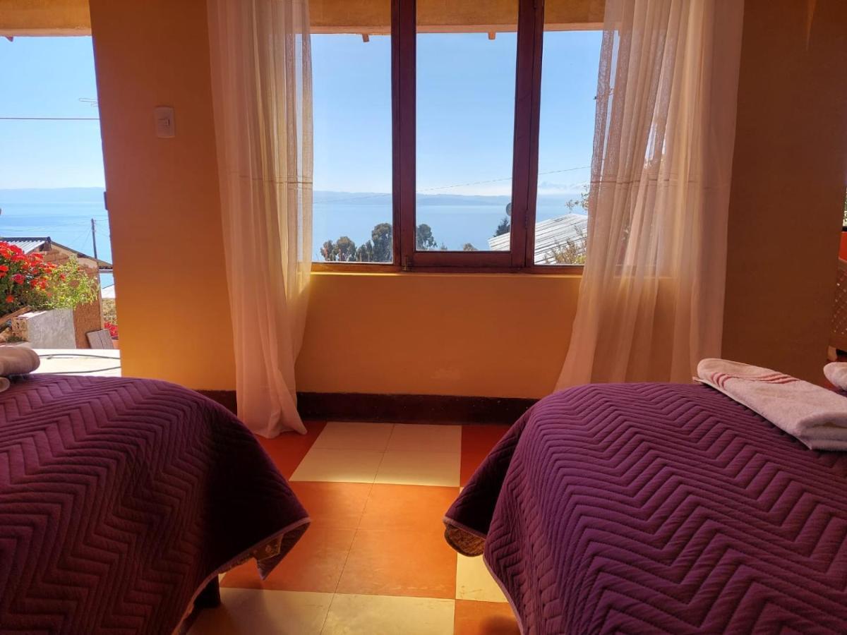 Hostal Tawri Isla del Sol Ngoại thất bức ảnh